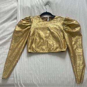 Zara Gold Long Sleeve